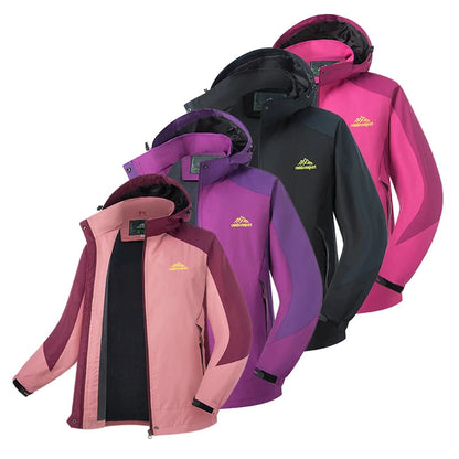 Veste Imperméable Femme Coupe-Vent à Capuche – Légère & Respirante pour Randonnée & Outdoor - BLACKBEARD OUTDOOR INDUSTRIES