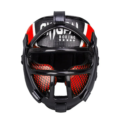 Casque de Boxe Intégral avec Masque – MMA / Muay Thai / Taekwondo – Adulte & Enfant - BLACKBEARD OUTDOOR INDUSTRIES