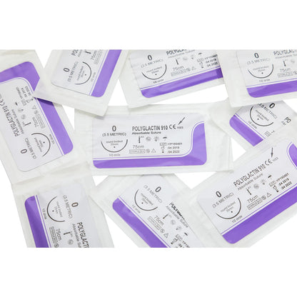 Fil de Suture Vétérinaire Stérile – Absorbable & Non Absorbable – Chats & Chiens – Vicryl, Catgut, Nylon, Soie 0 à 6-0