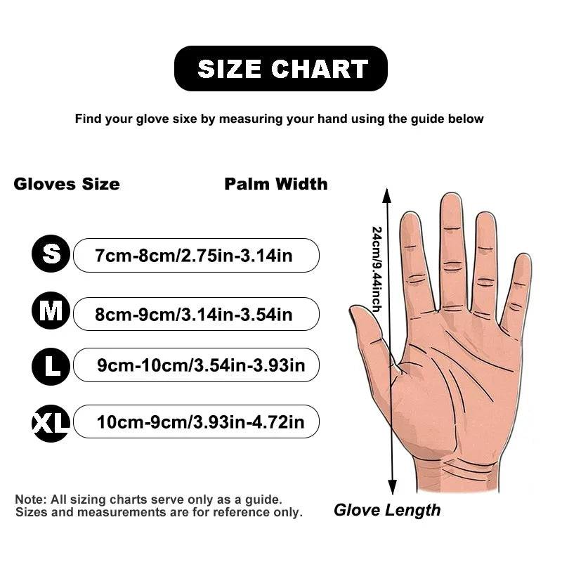 Gants Jetables en Nitrile Blanc - 50 PCS BLACKBEARD OUTDOOR INDUSTRIES