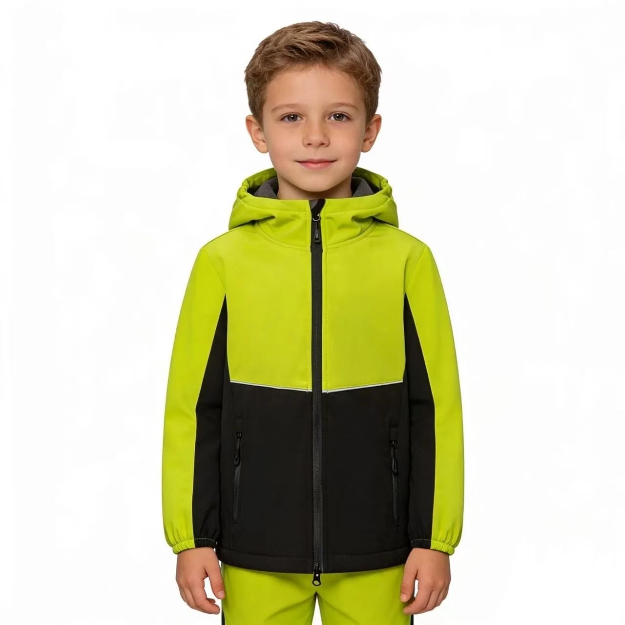 Veste Softshell Enfant Coupe-Vent Imperméable – Randonnée Outdoor Garçon Fille - BLACKBEARD OUTDOOR INDUSTRIES