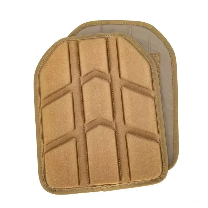 Lot 2 Plaques Mousse Gilet Tactique 25x30cm – Nylon, Amovibles | Airsoft, Paintball, Plate Carrier