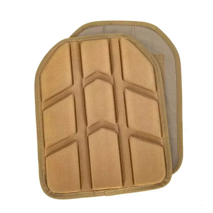 Lot 2 Plaques Mousse Gilet Tactique 25x30cm – Nylon, Amovibles | Airsoft, Paintball, Plate Carrier