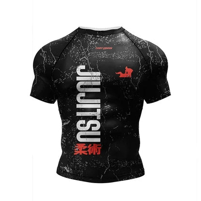 Ensemble de Rashguard Jiu Jitsu MMA pour Hommes BLACKBEARD OUTDOOR INDUSTRIES