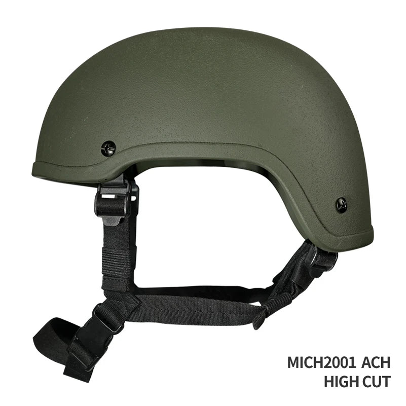 Casque tactique type MICH 2001 / 2002 – ABS, 55 à 60 cm