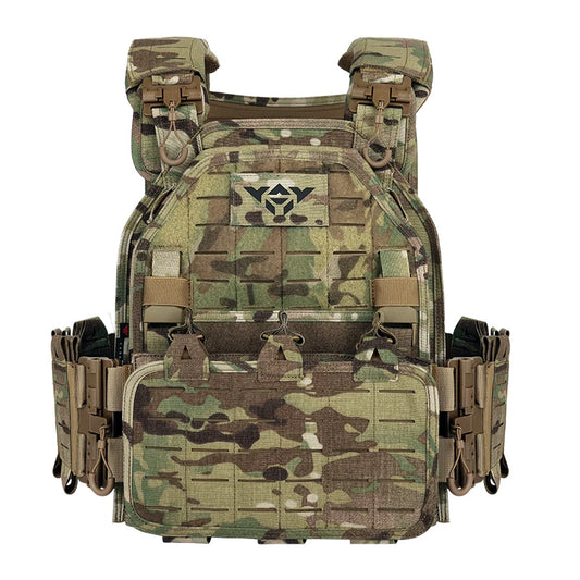 porte plaque YAKEDA 6094 Laser Cut Quick Release - BLACKBEARD OUTDOOR INDUSTRIES