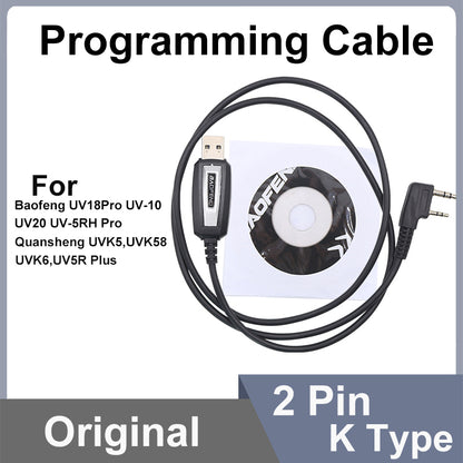 USB Programming Cable for Radios (Quansheng, Baofeng, TYT, etc.) - BLACKBEARD OUTDOOR INDUSTRIES