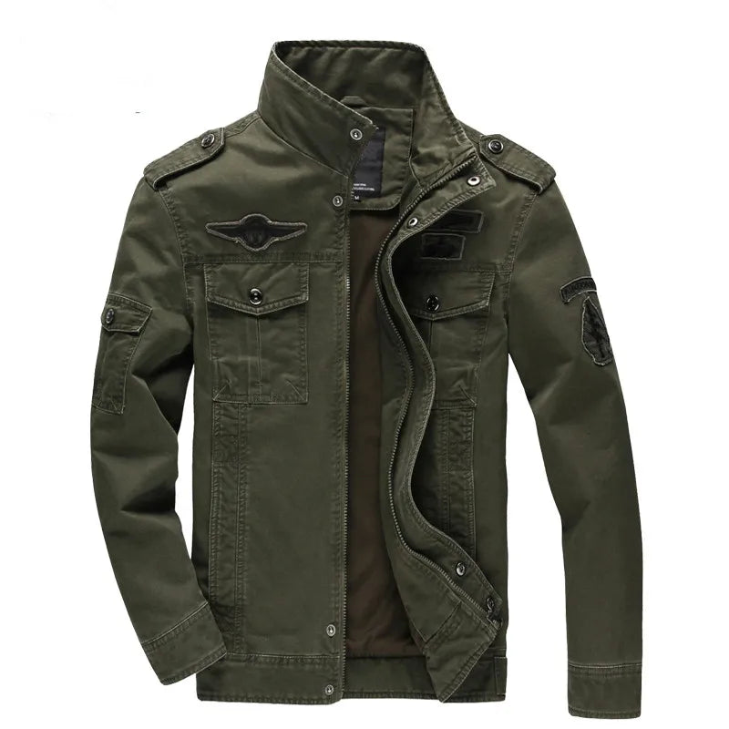 Veste Militaire Homme Air Force One | Coupe Printemps & Automne – Tailles M à 6XL - BLACKBEARD OUTDOOR INDUSTRIES