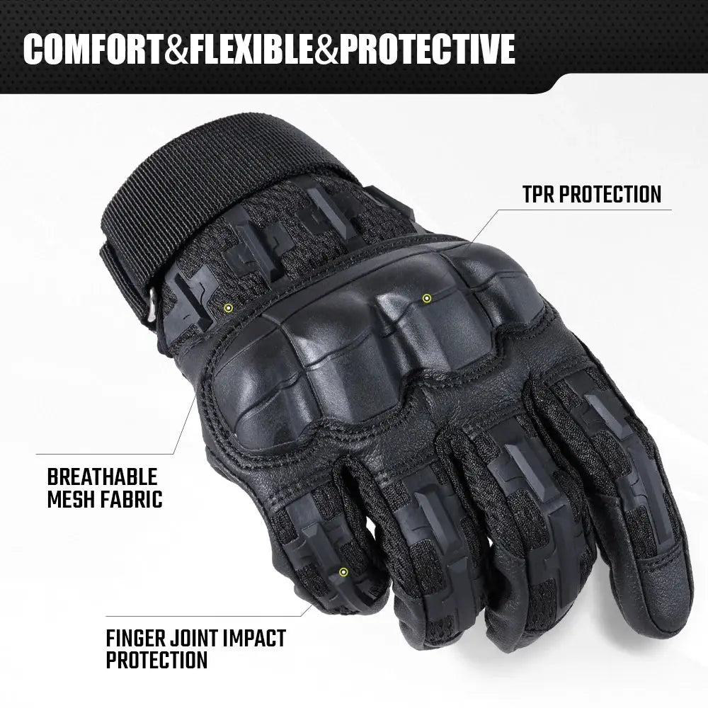 Gants Tactiques Full Finger / Half Finger – Protection & Sensibilité Écran Tactile Ma boutique