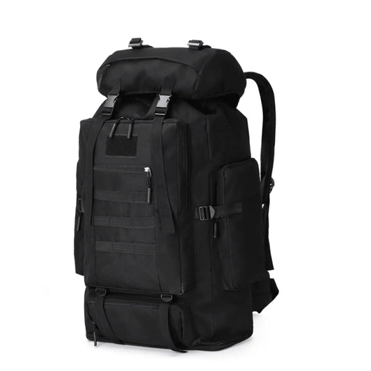 Sac à Dos Alpinisme Tactique 80L/100L Extensible – Randonnée, Camping, Voyage