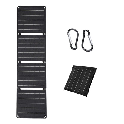 Panneau Solaire Portable Pliable VAKIND 30W/40W – 5V/18V USB-A, USB-C & DC – Étanche IP65 pour Téléphones, Powerbanks, Randonnée, Camping - BLACKBEARD OUTDOOR INDUSTRIES