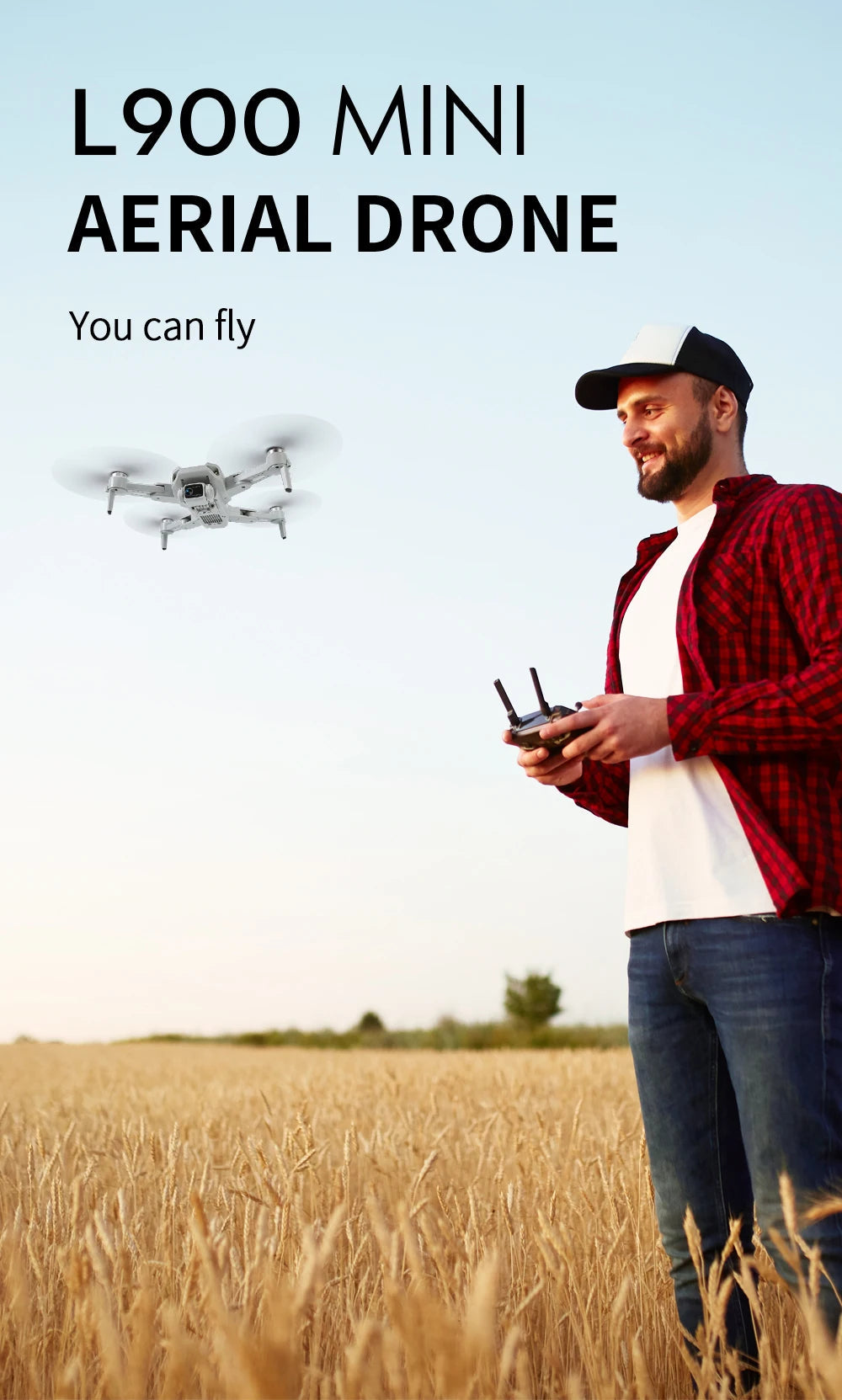 🚁 Drone L900 Pro 4K GPS – Caméra HD, Pliable, Facile à Utiliser Ma boutique