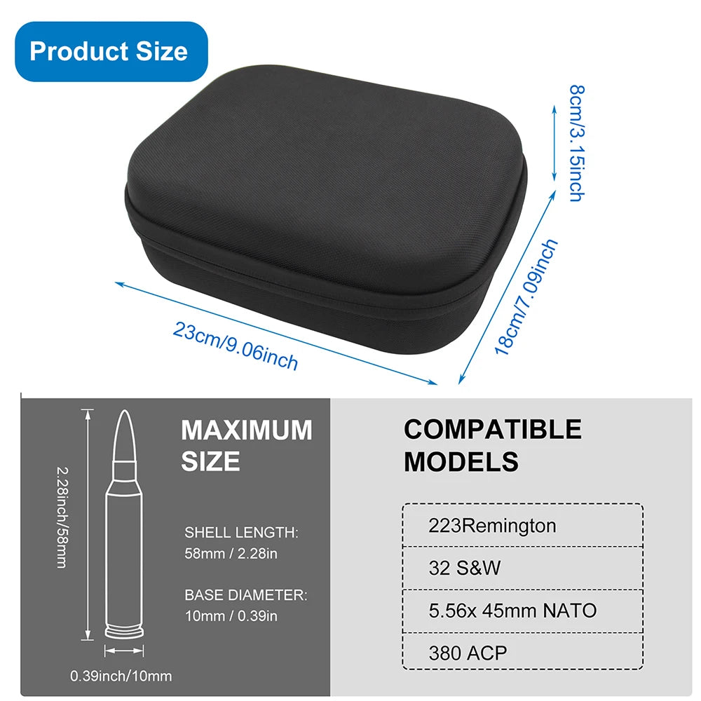 Boîte de Rangement Munitions Tactique – .22LR, 9mm, .223/5.56, 12GA - BLACKBEARD OUTDOOR INDUSTRIES