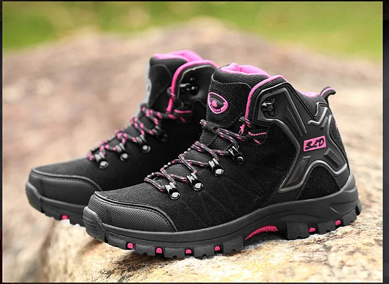 Bottes de Randonnée & de Travail Femme – Antidérapantes & Confortables – Style Neige – Modèle 2023 - BLACKBEARD OUTDOOR INDUSTRIES