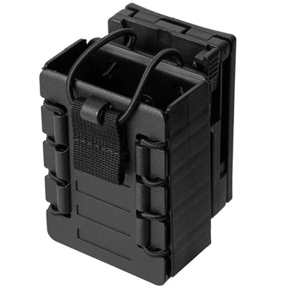 Étui porte-radio en nylon avec clip ceinture rotatif