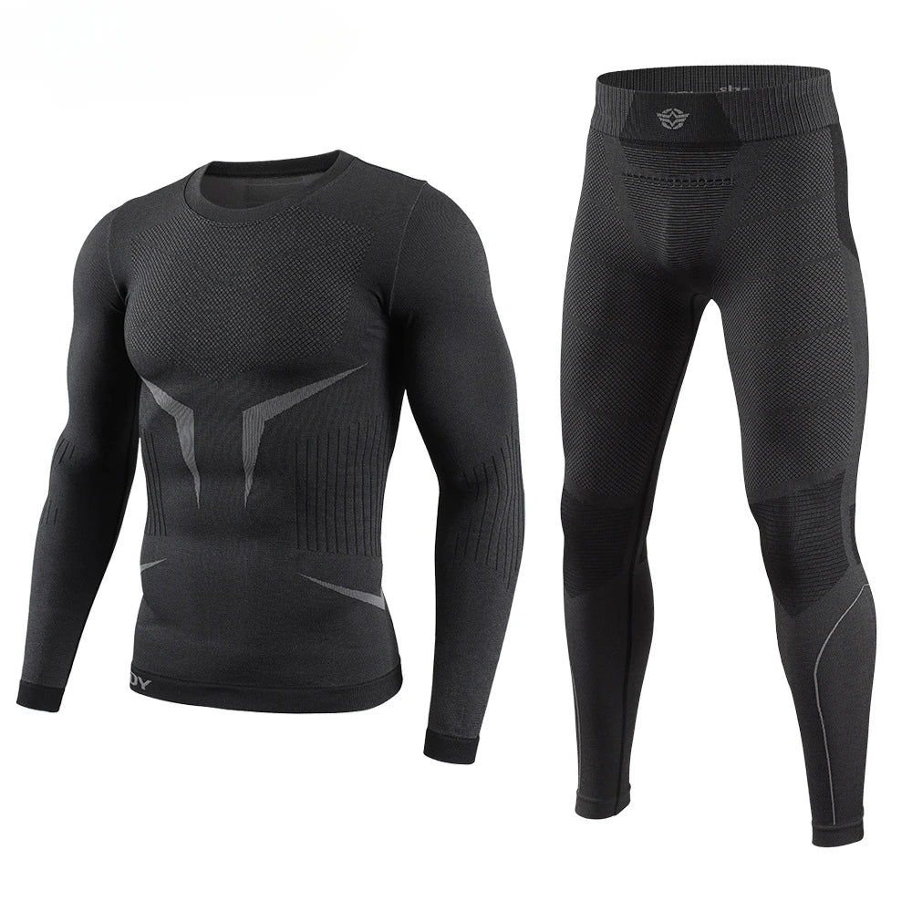 Ensemble Thermique Tactique Fleece Slim Fit – Haut + Pantalon | Randonnée, Chasse, Militaire, Automne Hiver