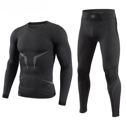 Ensemble Thermique Tactique Fleece Slim Fit – Haut + Pantalon | Randonnée, Chasse, Militaire, Automne Hiver