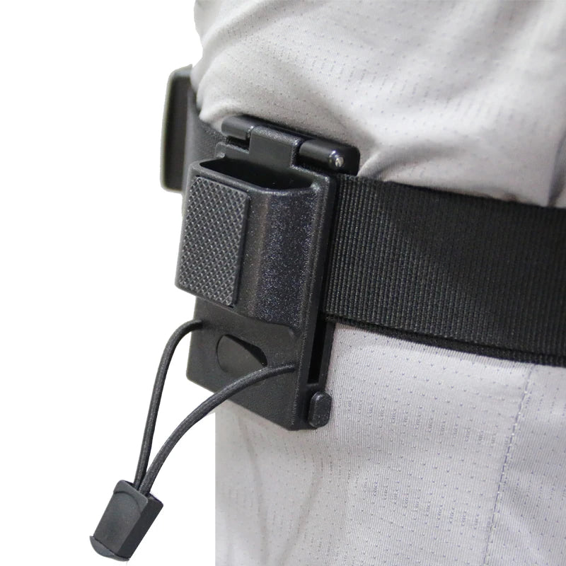 Étui Ceinture Tactique Quick Release – Holster Radio à Décrochage Rapide pour Duty Belt Professionnel