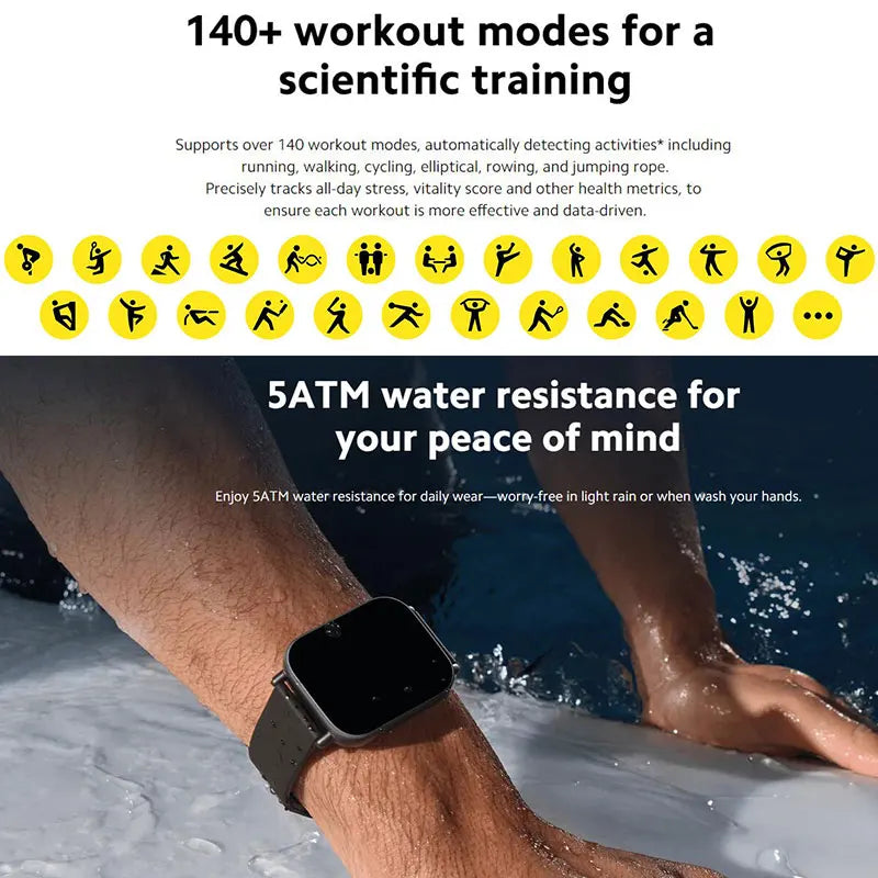 Montre Connectée Xiaomi Redmi Watch 5 Active - BLACKBEARD OUTDOOR INDUSTRIES