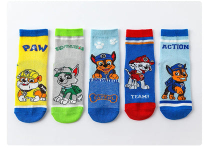 5 paires chaussettes paw patrol enfants 3/6ans Ma boutique