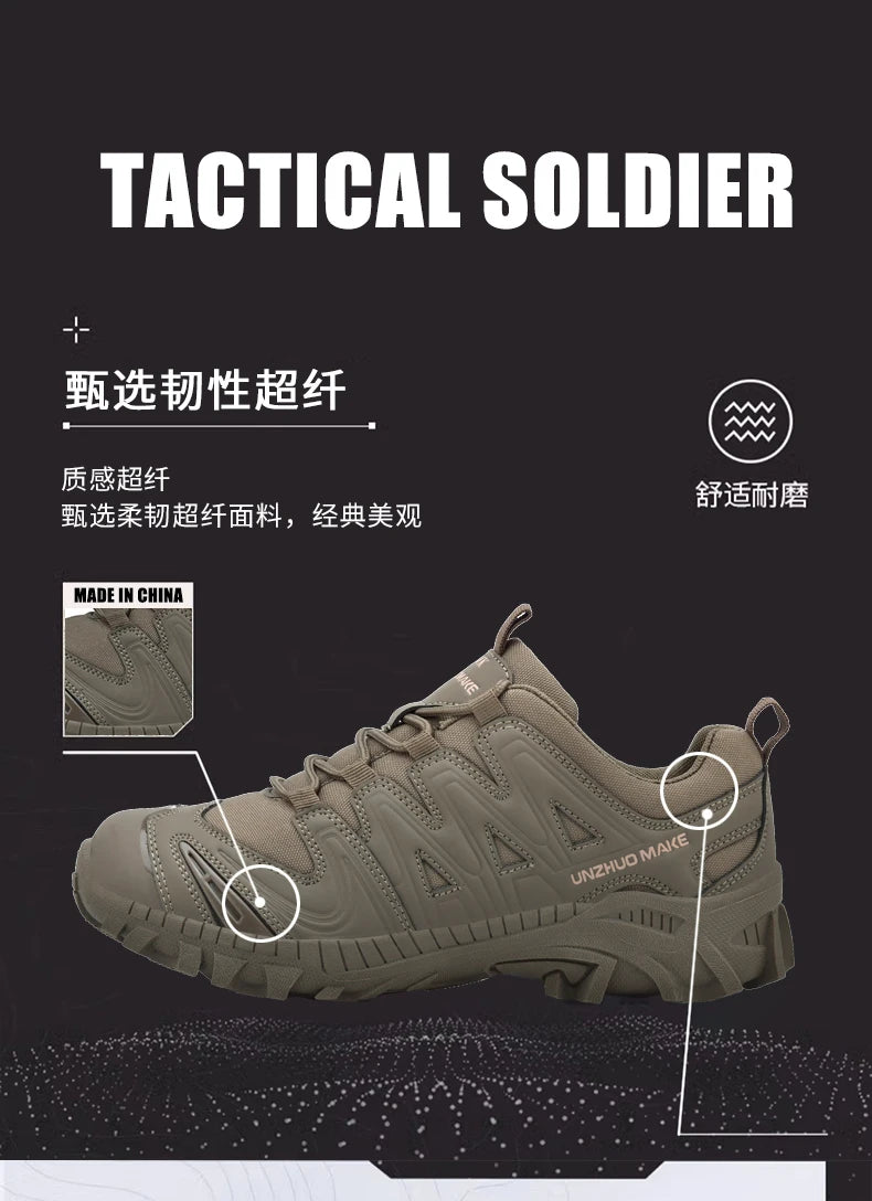 Bottes Tactiques pour Homme – Combat, Antidérapantes, Respirantes, Chaussures de Sécurité Militaires pour Force Spéciale, Armée, Moto - BLACKBEARD OUTDOOR INDUSTRIES