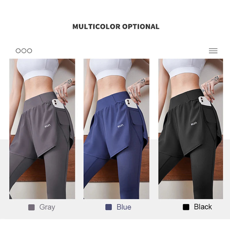 Leggings de Sport Femme avec Poche – Taille Élastique Haute, Yoga, Fitness, Cyclisme, Course - BLACKBEARD OUTDOOR INDUSTRIES