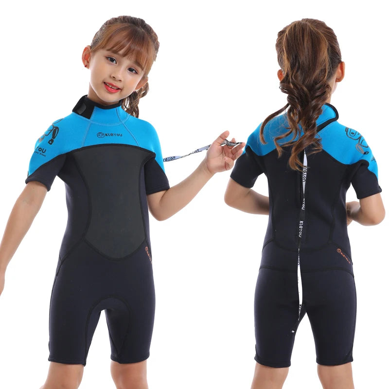 Combinaison Shorty Néoprène Enfant – Surf, Plongée, Natation - BLACKBEARD OUTDOOR INDUSTRIES