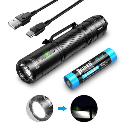 WUBEN C3 – Lampe de Poche LED 1200lm OSRAM Rechargeable USB-C – IP68