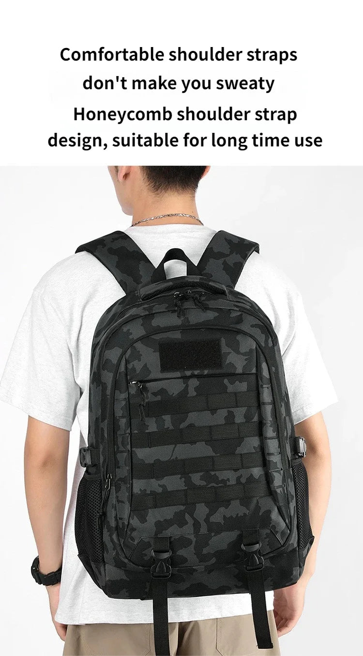 Sac à Dos de Voyage et Camping pour Homme – Grande Capacité, Nylon Résistant, Idéal Randonnée, Chasse et Trekking - BLACKBEARD OUTDOOR INDUSTRIES