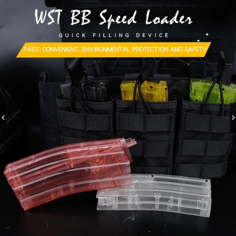 Chargeur rapide de billes airsoft 500 BBs en ABS