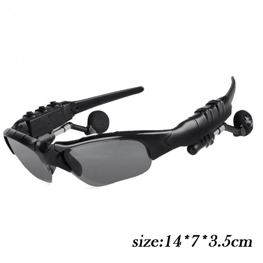 Lunettes Tactiques Bluetooth – Oreillettes Intégrées, Verres Polarisés UV | Outdoor & Sport
