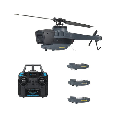 Eachine C128 – Hélicoptère RC 1080P FPV | Gyroscope 6 Axes | Positionnement Optique - BLACKBEARD OUTDOOR INDUSTRIES