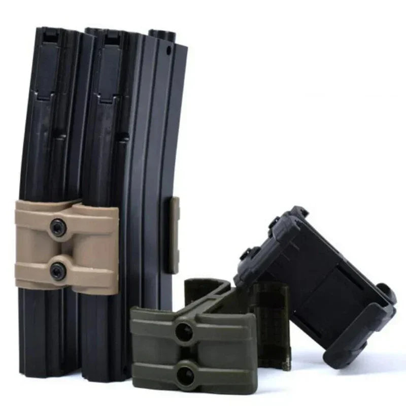 Coupleur double pour chargeurs de carabine AK, AR-15/M4 et airsoft