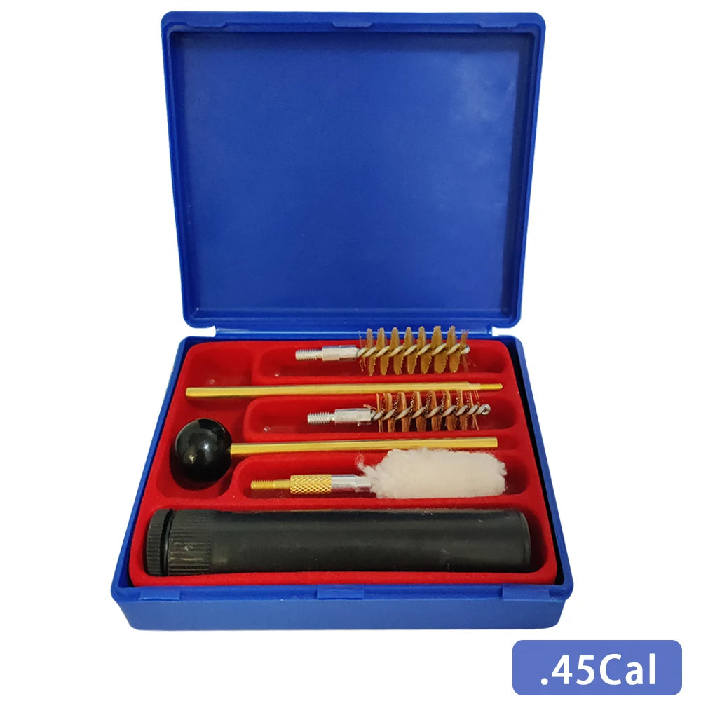 Kit de nettoyage pour canon, 5 pièces – brosses et écouvillon