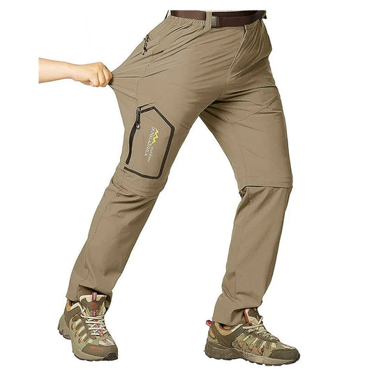 Pantalon Randonnée Tactique Homme 2-en-1 — Imperméable, Séchage Rapide, Anti-UV | L à 6XL - BLACKBEARD OUTDOOR INDUSTRIES