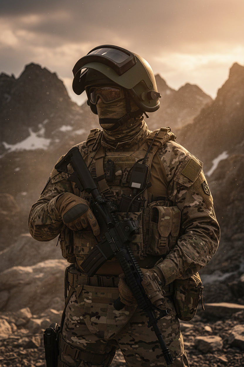 Casque airsoft Takov K63 style russe tactique ABS - BLACKBEARD OUTDOOR INDUSTRIES