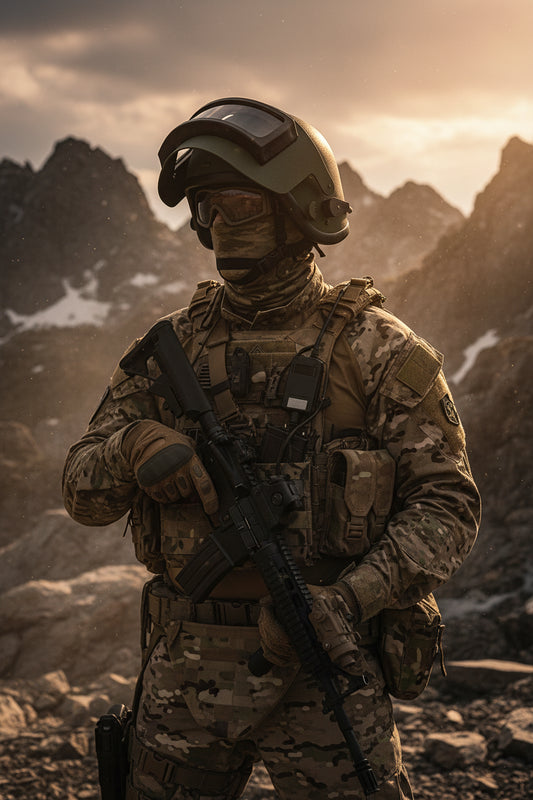 Casque airsoft Takov K63 style russe tactique ABS - BLACKBEARD OUTDOOR INDUSTRIES