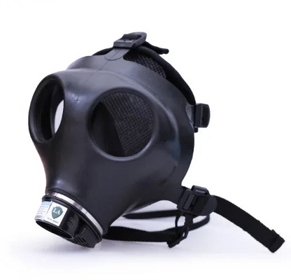 Masque à Gaz HG-700 Silicone Noir – Respirateur Tactique Multiusage avec Filtre