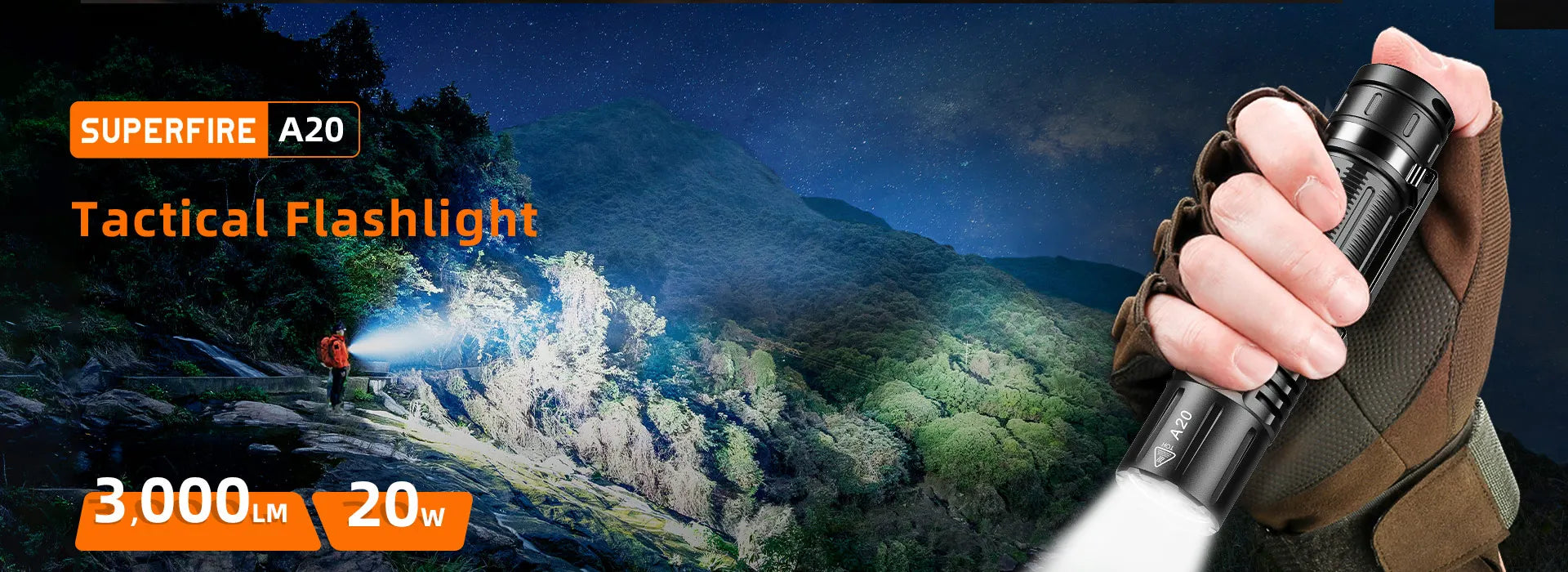 SUPERFIRE G19-S LED COB Ma boutique