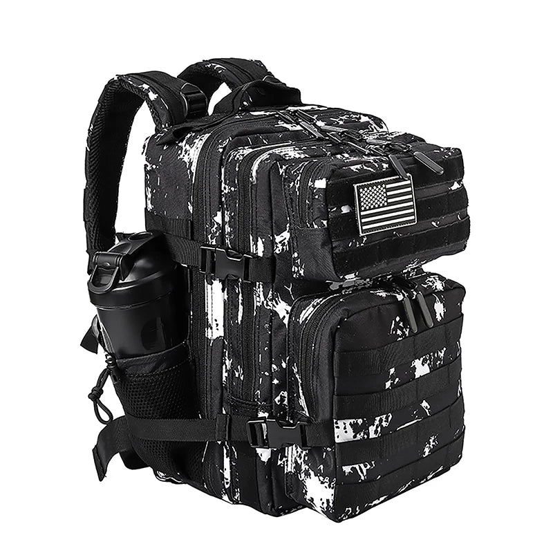 Sac à dos tactique 25 L MOLLE pour ordinateur 15 pouces