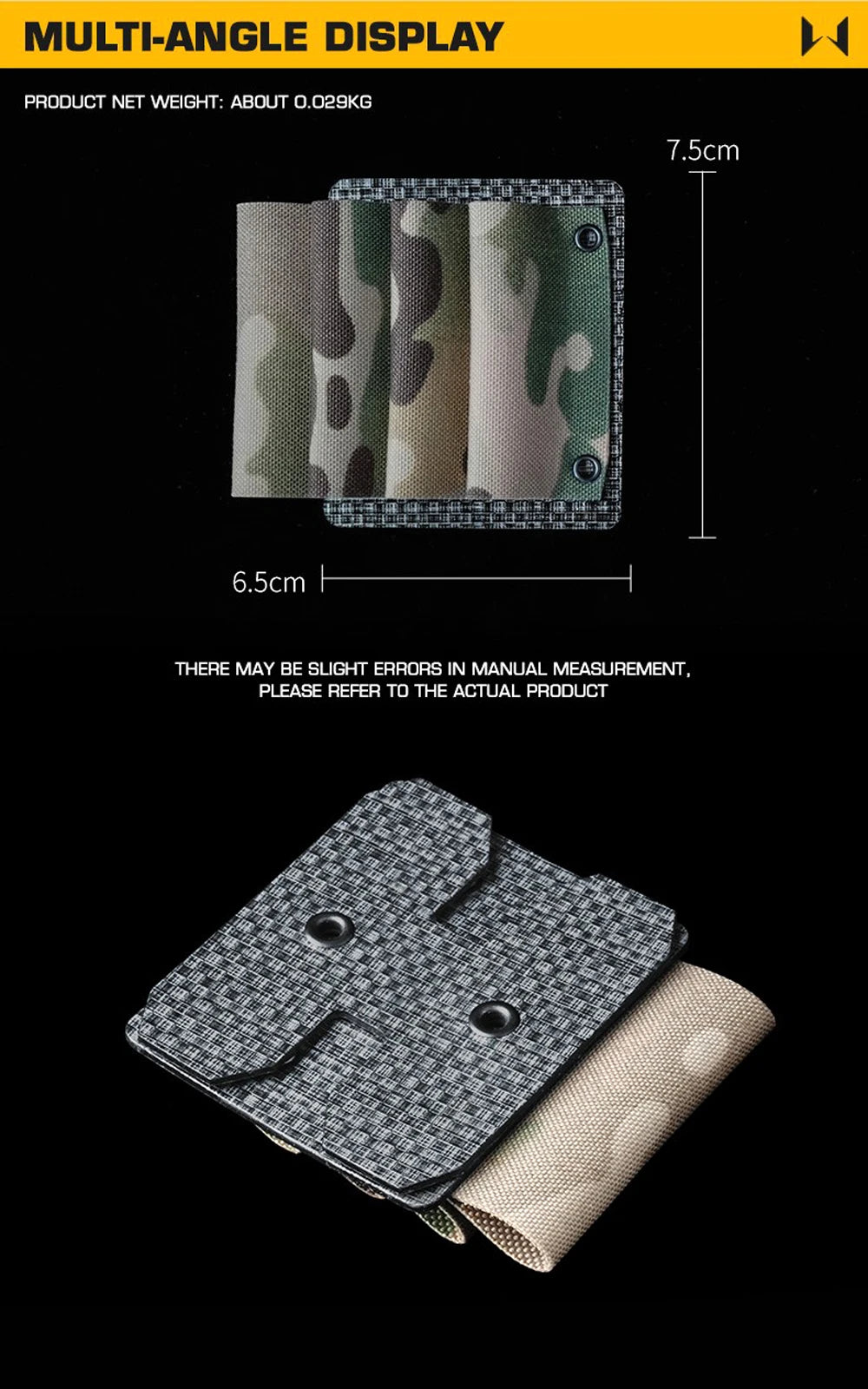 KOLINLOV Glow Sticks Pouch – Pochette de Rangement Tactique pour Bâtons Lumineux - BLACKBEARD OUTDOOR INDUSTRIES