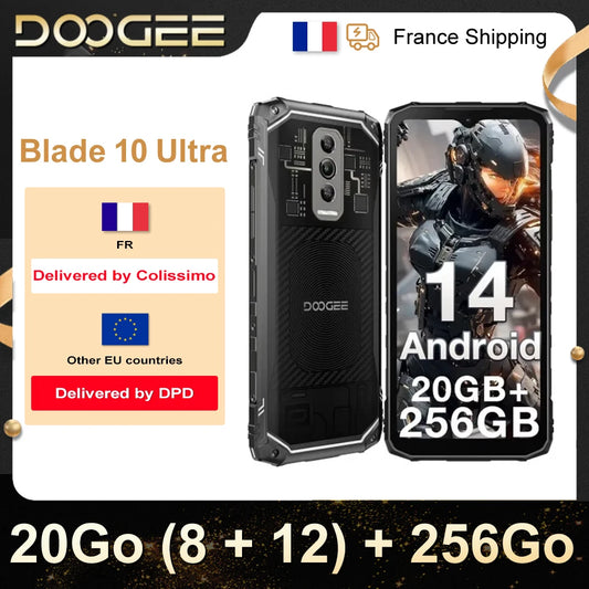 DOOGEE Blade 10 Ultra – Smartphone Rugged 4G LTE - BLACKBEARD OUTDOOR INDUSTRIES