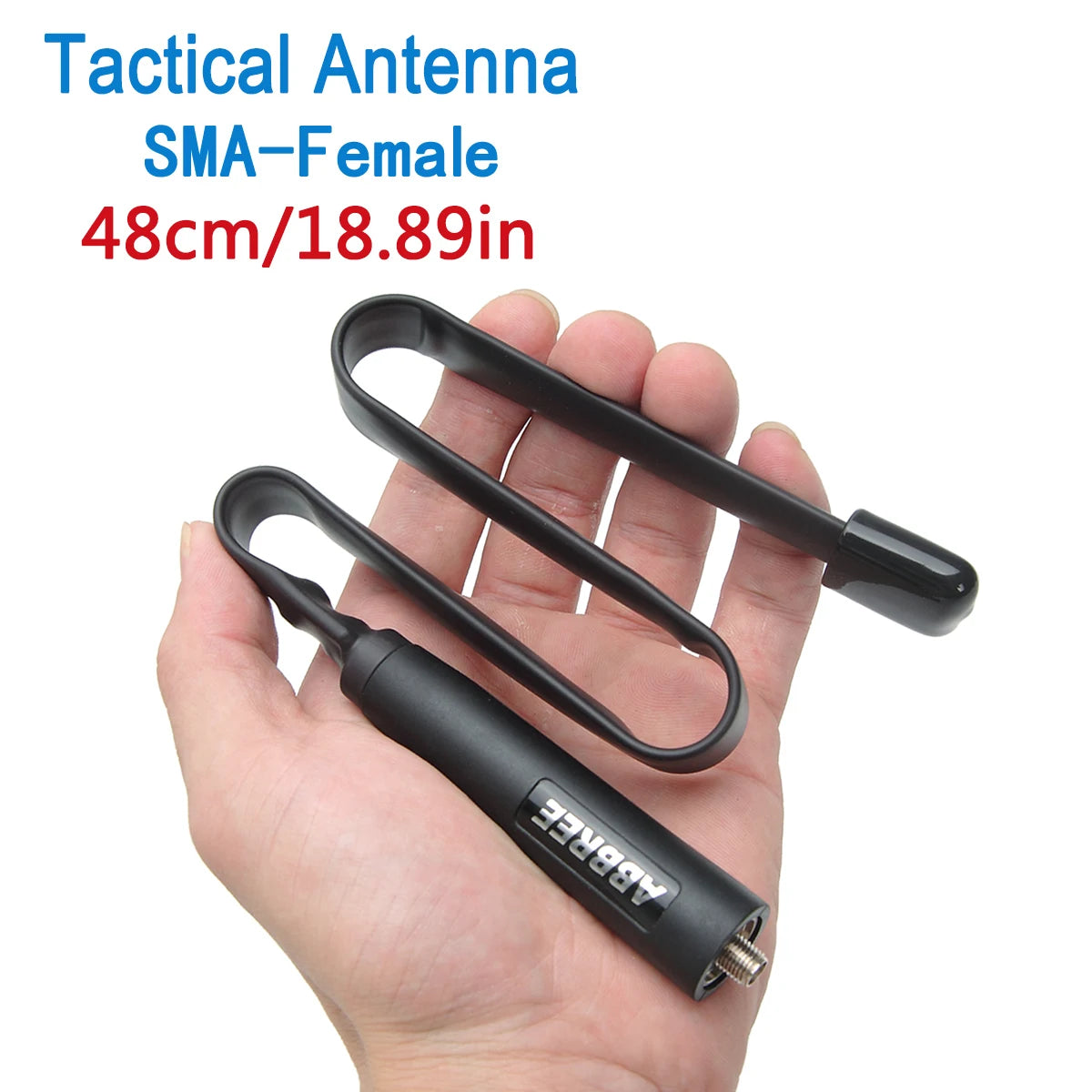 Antenne Tactique Pliable ABBREE AR-152A SMA-Female – VHF/UHF 144/430MHz – Pour Radios Baofeng / UV-5R / UV-82 / UV-13 PRO / Quansheng K5 - BLACKBEARD OUTDOOR INDUSTRIES