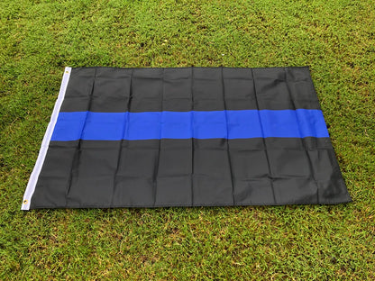Drapeau police Thin Blue Line 90 × 150 cm