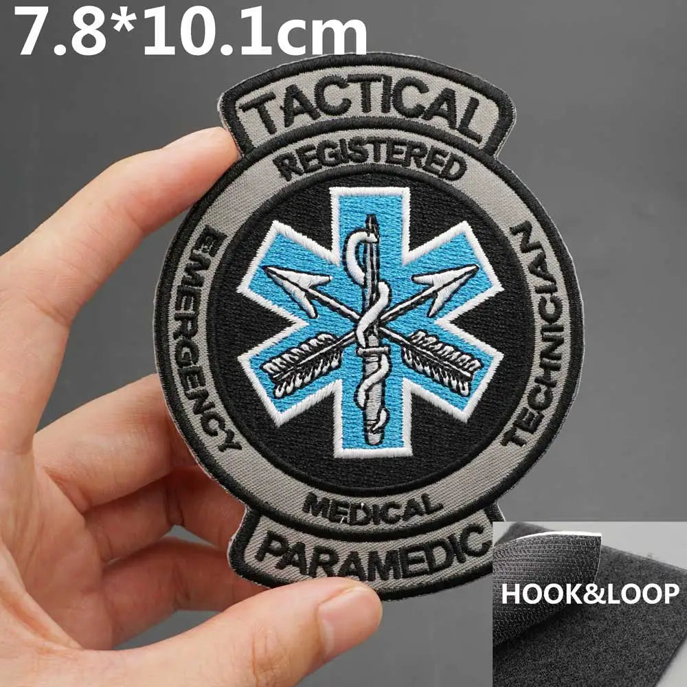 Patch Médical Tactique Brodé - BLACKBEARD OUTDOOR INDUSTRIES