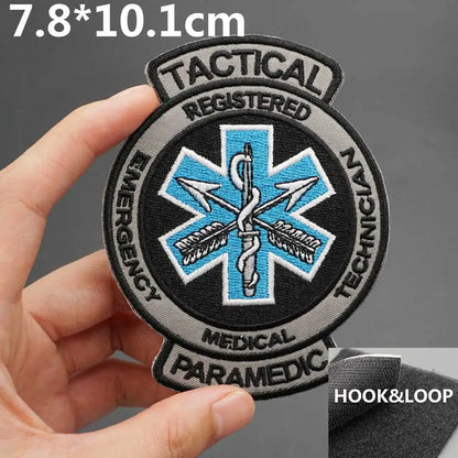 Patch Médical Tactique Brodé - BLACKBEARD OUTDOOR INDUSTRIES
