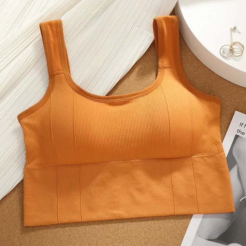 Brassière Sport Femme Respirante – Sans Coutures, Anti-Transpiration, Yoga & Fitness