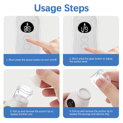 Aspirateur Nasal Électrique pour Bébé - Appareil Portable , avec 2 Embouts en Silicone - BLACKBEARD OUTDOOR INDUSTRIES