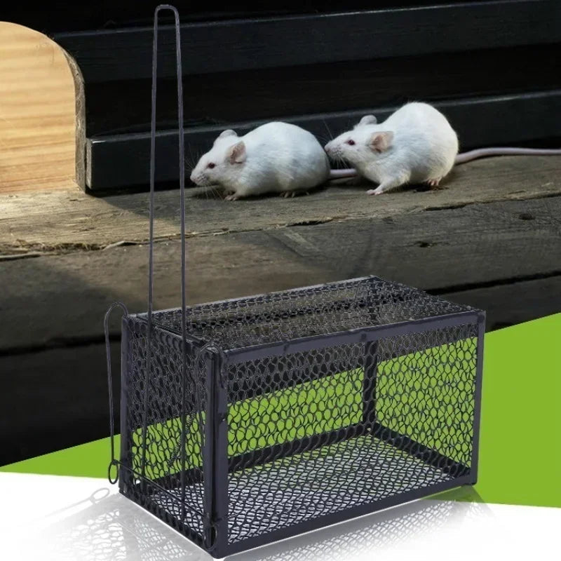 Piège à Souris Auto-verrouillant Intelligent – Cage à Rats Réutilisable en Fer Durable et Sécurisée Ma boutique