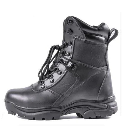 Boots Tactiques Militaires Homme – Zip Latéral Imperméables Combat & Sécurité